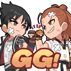 Tekken Mini-Chara Stickers 2