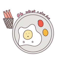 breakfast egg talking