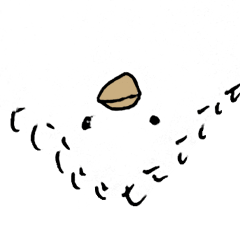 White Java sparrow -cream-chan