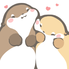 chuchuotter12-otter couple(MoMo version)