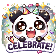 Sparkling Panda Expressions