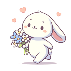 Rabbit Sticker(Lop-eared rabbit)