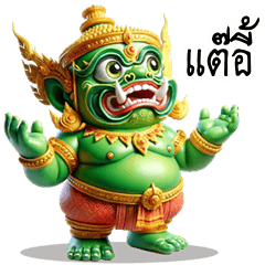 Funny Thai giant (Kum-muang)
