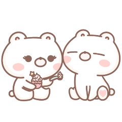 white bear couple