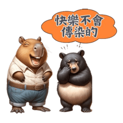阿豚vs偶熊-生活日常(1)