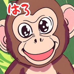 Unique Monkey Stickers