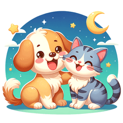 Cute dog and cat days