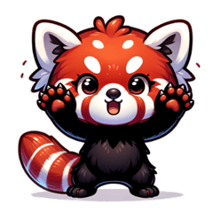 Intimidation!! Red Panda