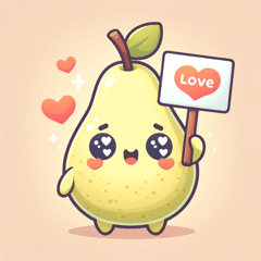 Cute Pear Expressions
