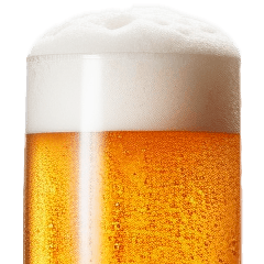 長いビールスタンプ【酒・ビール】