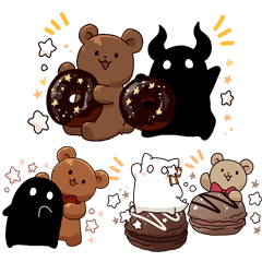 Hoshikui & chocolate  bear