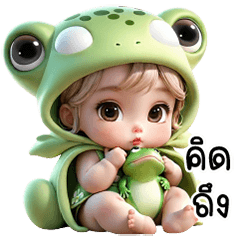 Kid frog Cute