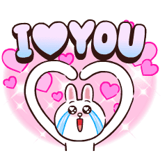 BROWN & CONY Cheer Stickers