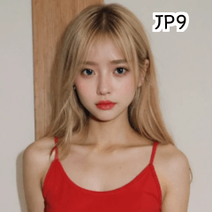 JP9 crop top blonde girlfriend