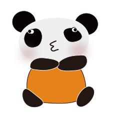 The cute Panda daily life