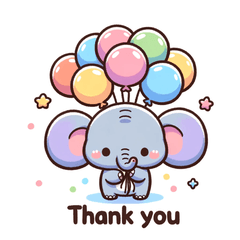Elephant's Balloon Party