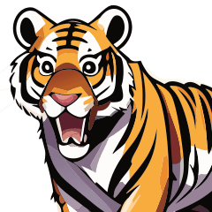 Sticker Collection (Tiger No.1)