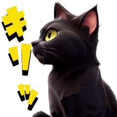Black Cat Big Sticker Vol.2