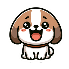 Cute Shih Tzu Dog Miru-Chan(Revised)