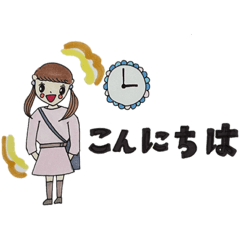 手描きの日常会話
