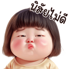 Chubby Girl 12 Big stickers – LINE stickers | LINE STORE