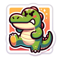 Alligator's Happy Time