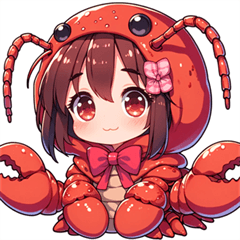 Crayfish Girl Charms