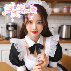 cute maid girl  JP