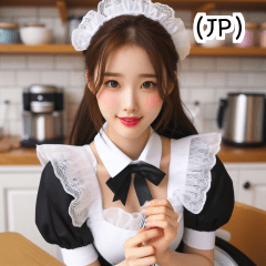 (JP) cute maid girl