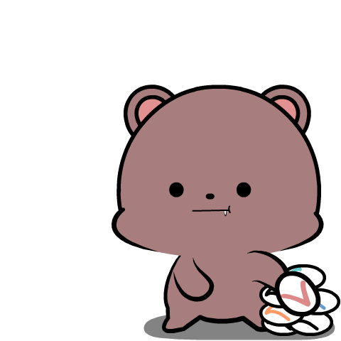 Chocolate Bear 2 : Pop-up stickers
