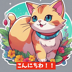 Cute cat stamps 2