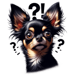 Innocent Black Chihuahua 2