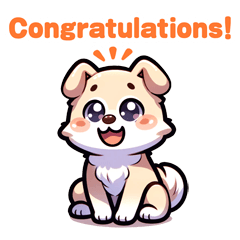 Congratulations! - Cute Animal World!