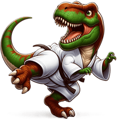 Judo × Dinosaurus (Berjuang!!)