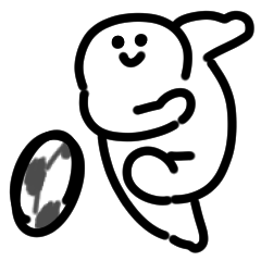 Smiling soccer anime Sticker