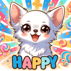 Adorable White Chihuahua