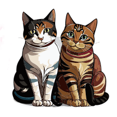 Sticker_for cat lovers