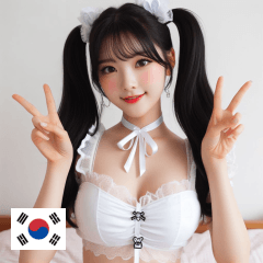 KR Double-tailed Japanese maid