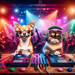 Malam DJ Chihuahua dan Scottis