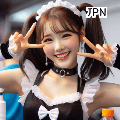 JPN maid girl 1