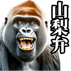 Gorilla in Yamanashi dialect