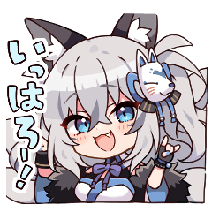 Iroha Inari sticker