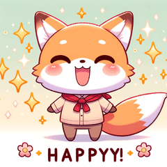Cute Anime Fox