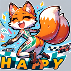 Adorable Fox Stickers