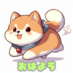 Greetings from Mame-Shiba dog2