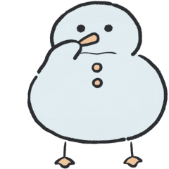 Snowman Duck
