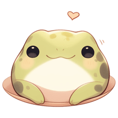 A Plate of Frog-Daily Life (Japanese)