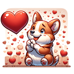 Emotional Animal Corgi