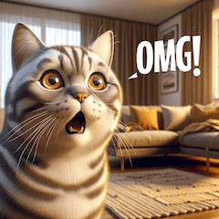 American Shorthair: Everyday Expressions