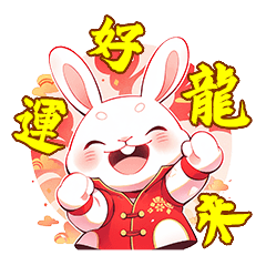 Joy Bunny 2 - Good luck in Dragon Year